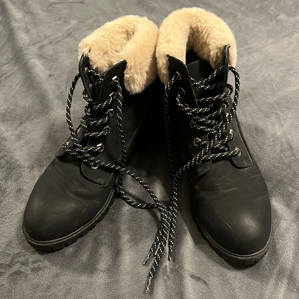 Madden Girl Combat Boots